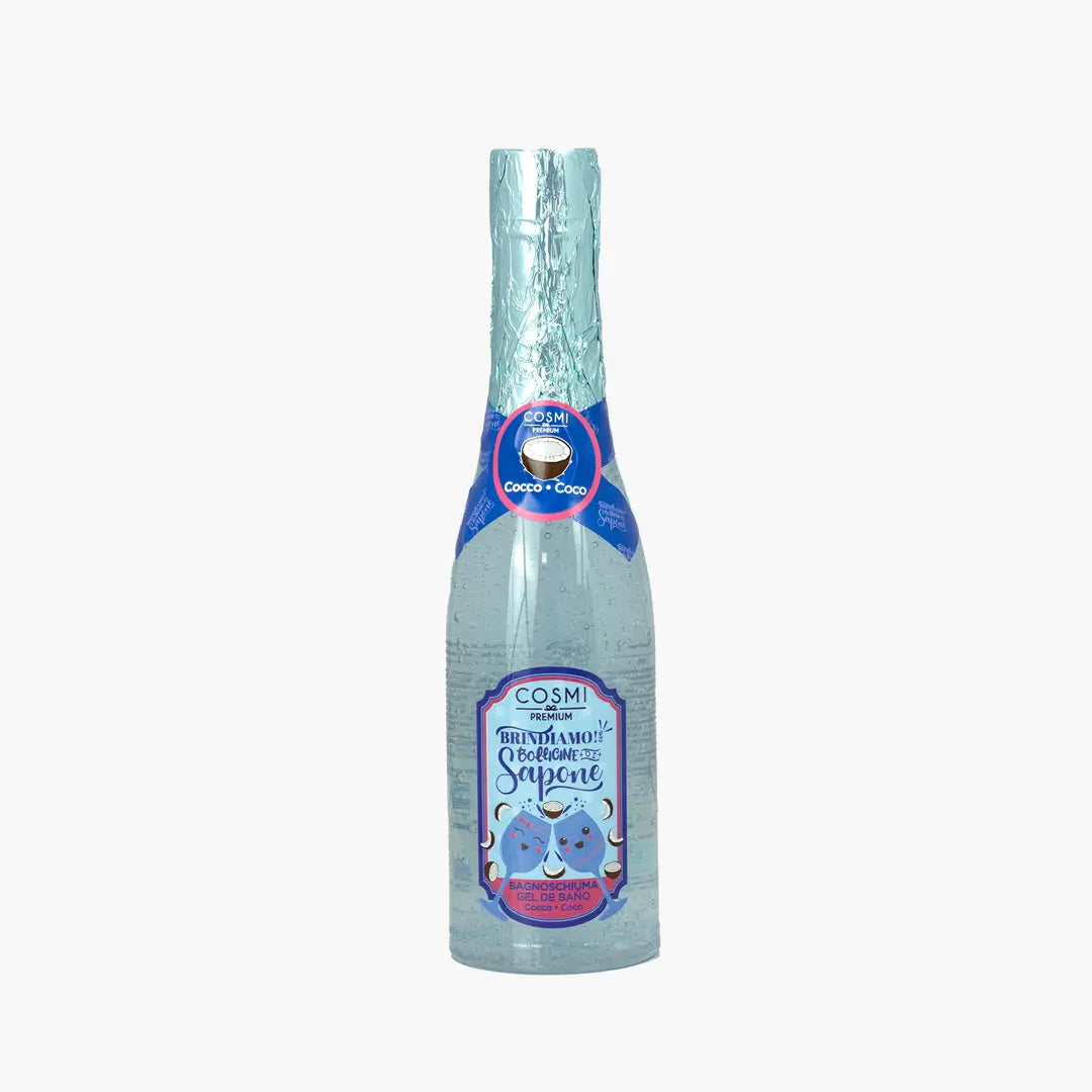 Gel de Burbujas Botella Champán - Coco