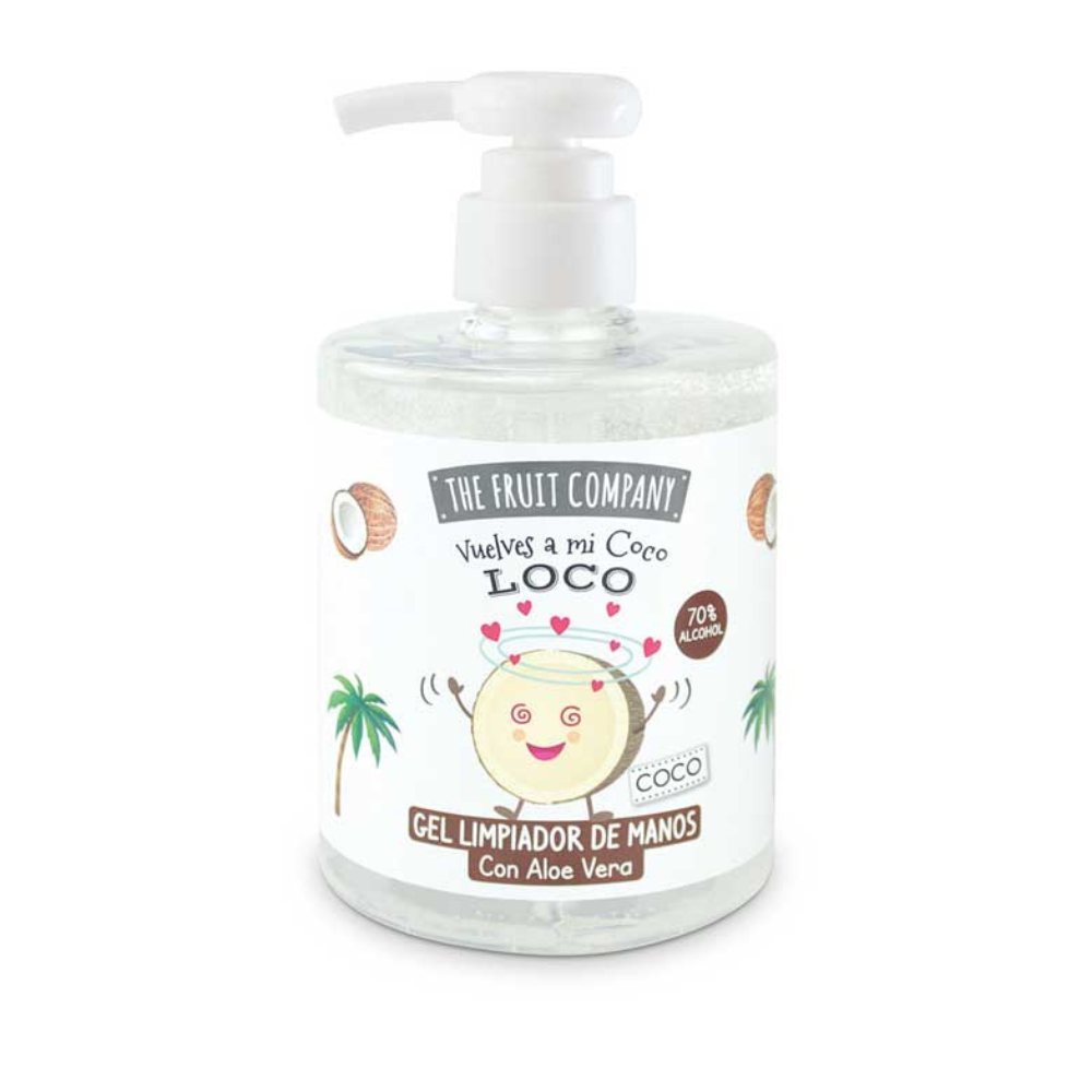 Gel Limpiador de Manos con Dosificador Coco 500 ml