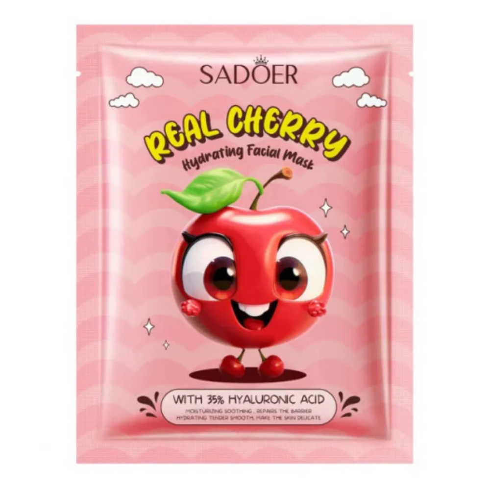 Mascarilla Facial Hidratante Cherry – Tratamiento Facial Express ✨