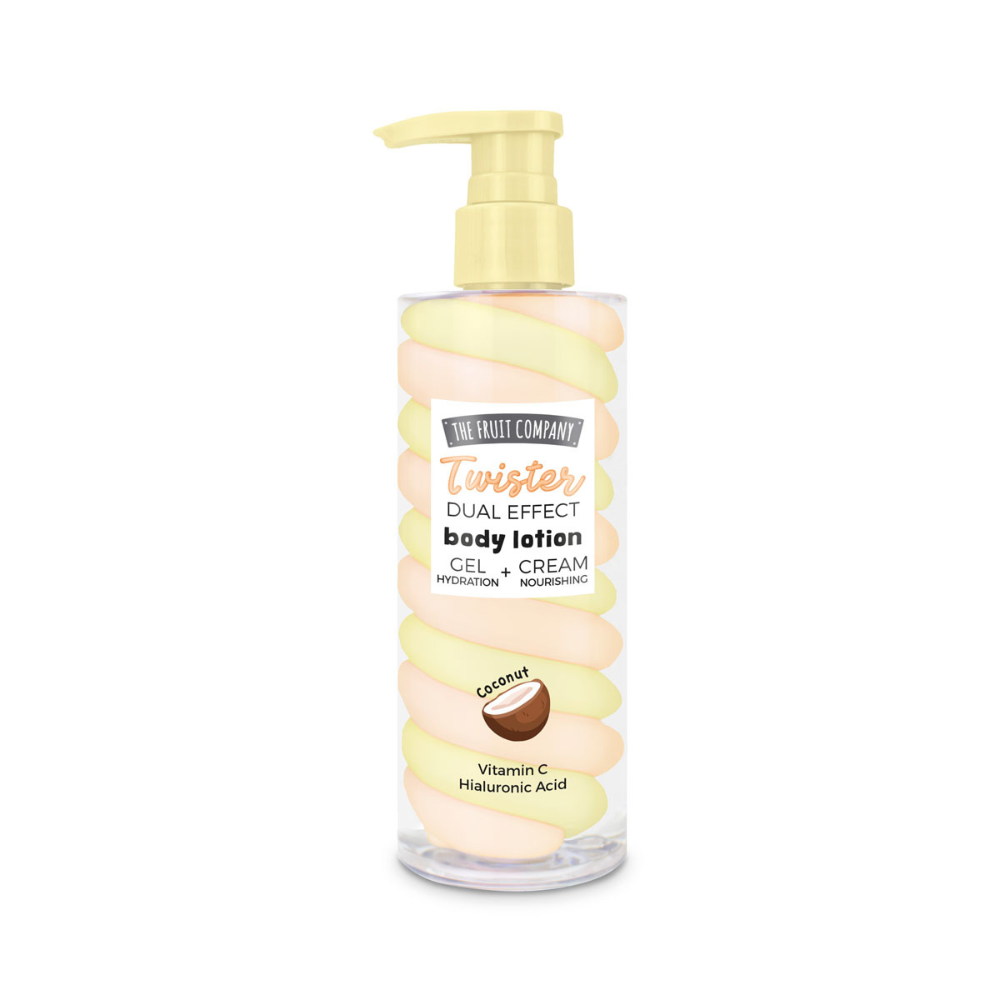 Twister Body Lotion Coco 200 g – Hidratación Tropical y Piel Efecto Seda ✨