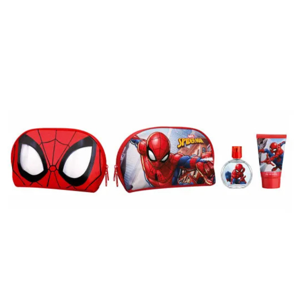 Set Regalo Neceser + Gel Ducha + Colonia Spiderman Marvel