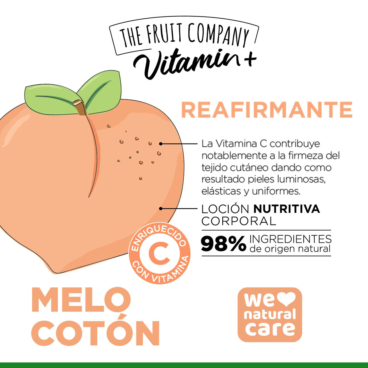 Loción Corporal Melocotón Vitamin+
