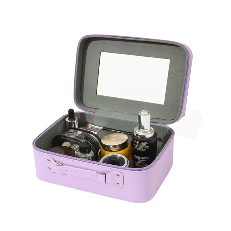 Estuche Maquillaje Gran Tamaño con Espejo