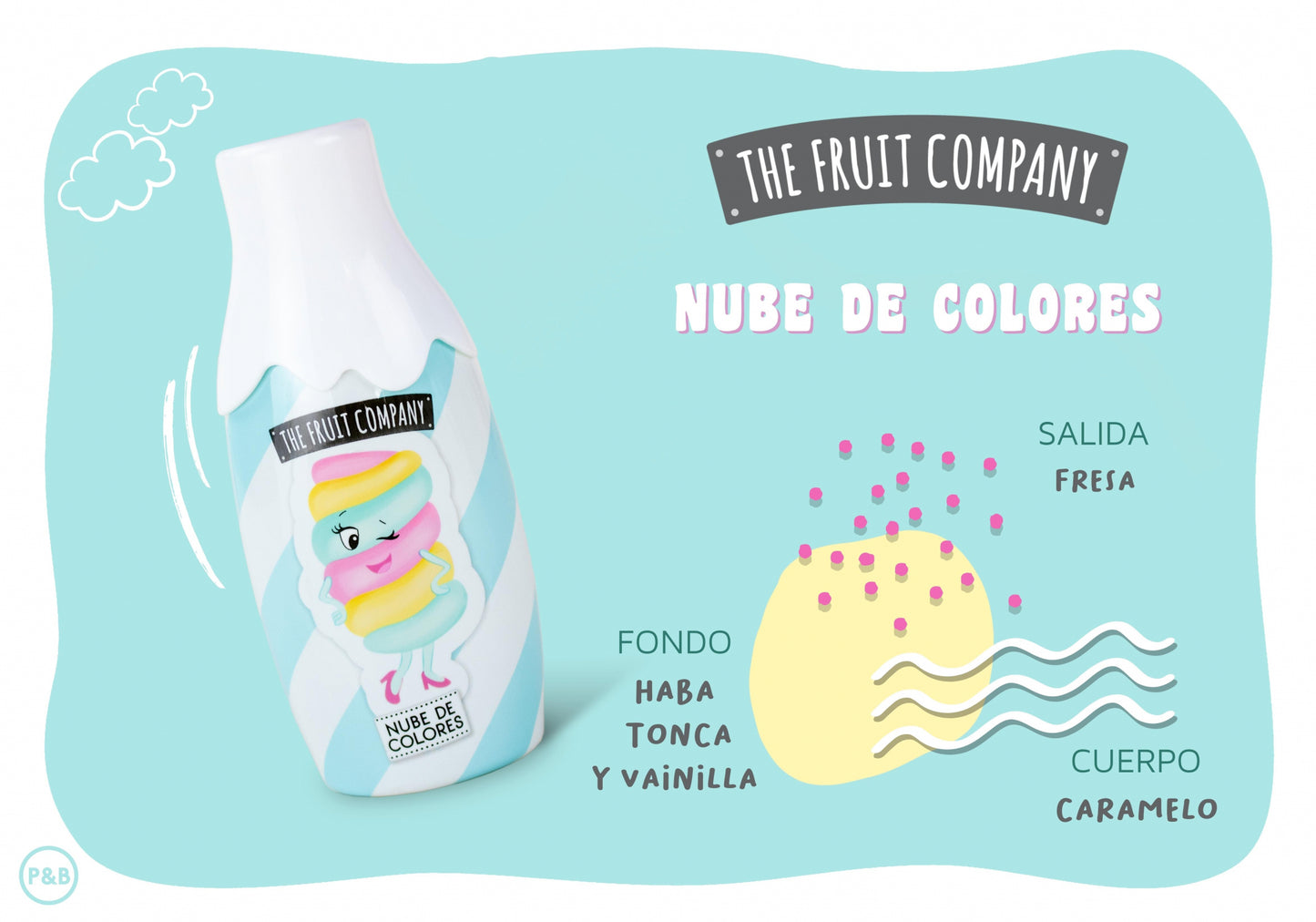 Eau de toilette Nube de Colores (Candy Shop Edition)