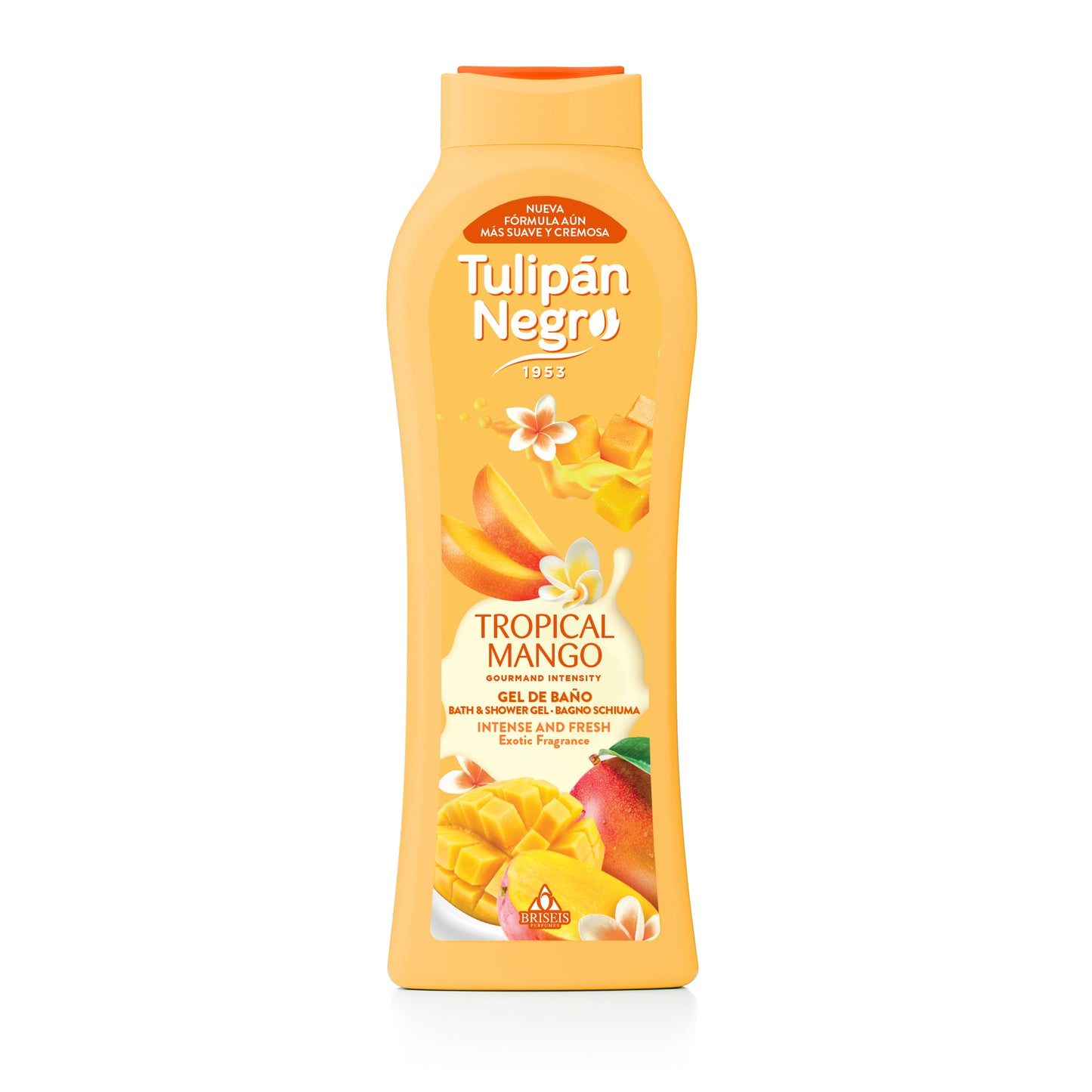 Gel de Baño Tropical Mango – Limpieza Suave y Refrescante 🥭