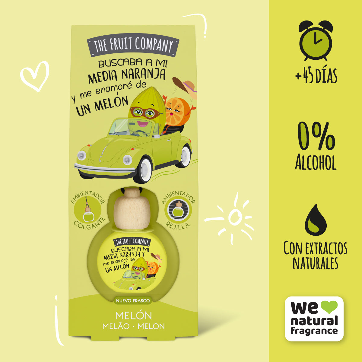 Ambientador Coche Melón