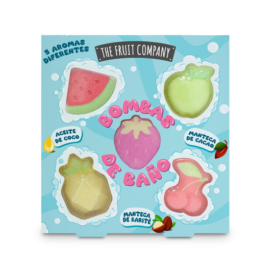 Pack 5 bombas de baño