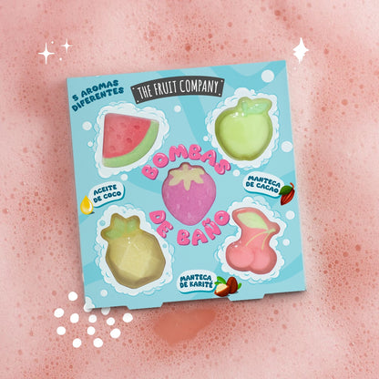 Pack 5 bombas de baño