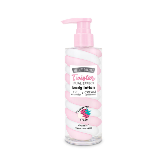 Twister Body Lotion Fresa Nata 200 g – Hidratación Dulce y Glow Irresistible ✨