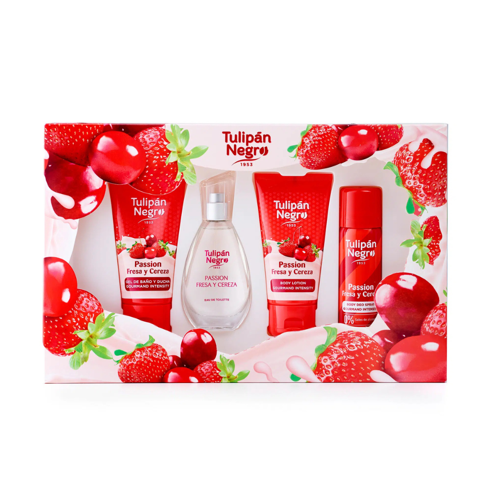 Estuche Passion Fresa y Cereza