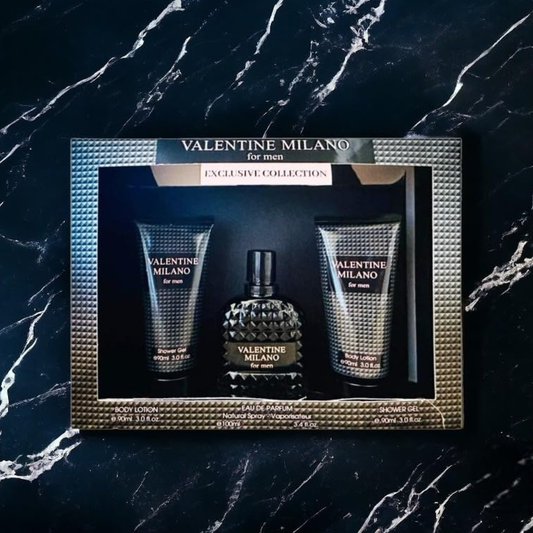 Estuche Colección Exclusiva Valentine Milano for Men
