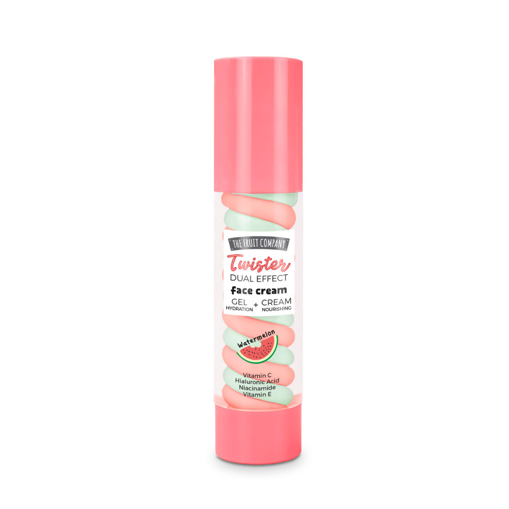 Twister Face Cream Sandía 50 g – Hidratación Refrescante y Efecto Glow ✨