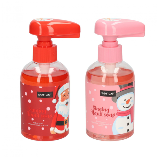 Gel de Manos Navideño con Música – Limpieza Divertida y Aromática 🎶