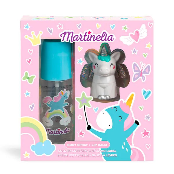 Estuche Body Spray + Lip Balm Unicornio