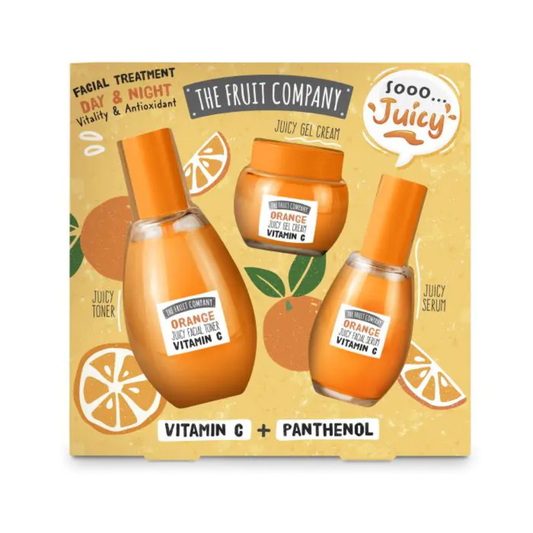 Set Tratamiento Facial Naranja Vitamina C y Panthenol