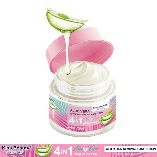 Loción Post-Depilación con Aloe Vera y Aceite de Jojoba