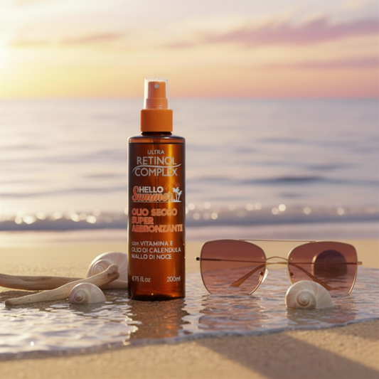 ✨ Aceite Seco Súper Bronceador 200 ml – Bronceado Intenso y Piel Sedosa ✨