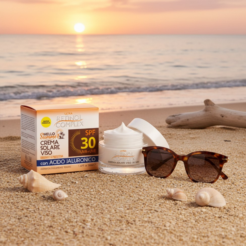 ✨ Crema Solar Facial SPF 30 – Protección Diaria e Hidratación para tu Rostro ✨