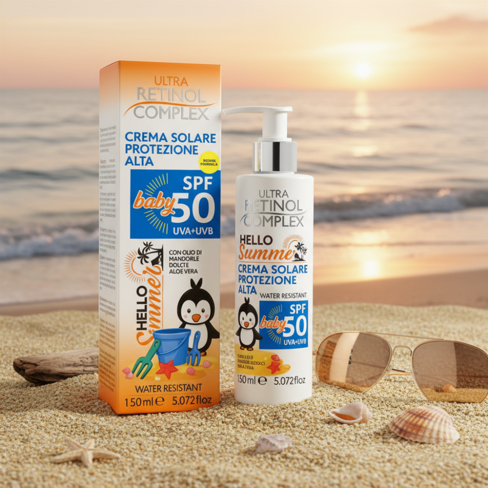 ✨ Crema Solar Baby SPF 50 150 ml – Alta Protección para la Piel Delicada ✨