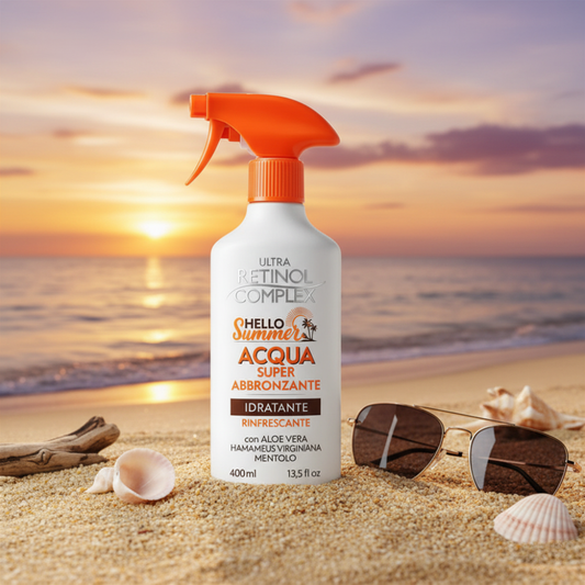 ✨ Super Agua Bronceadora 400 ml – Bronceado Intenso + Hidratación Refrescante ✨