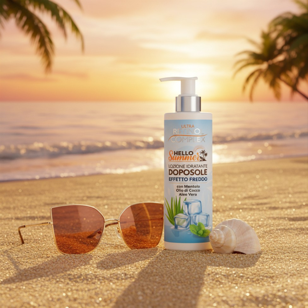 ✨ Crema After Sun Efecto Frío 300 ml – Calma, Refresca e Hidrata tu Piel ✨