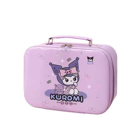 Estuche Maquillaje con Mini Espejo Gran Tamaño