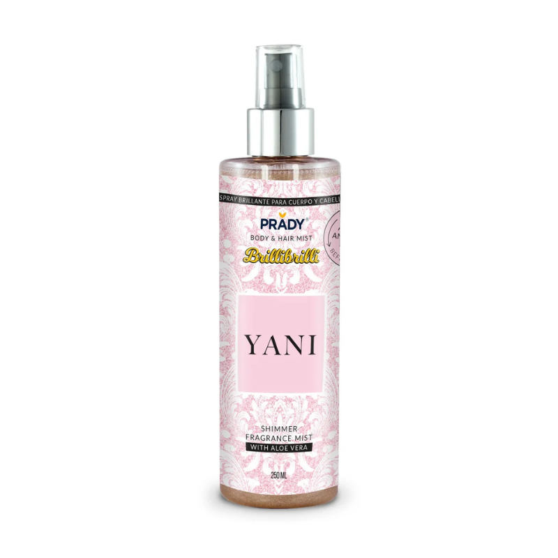 Body & Hair Mist con Glitter Yani