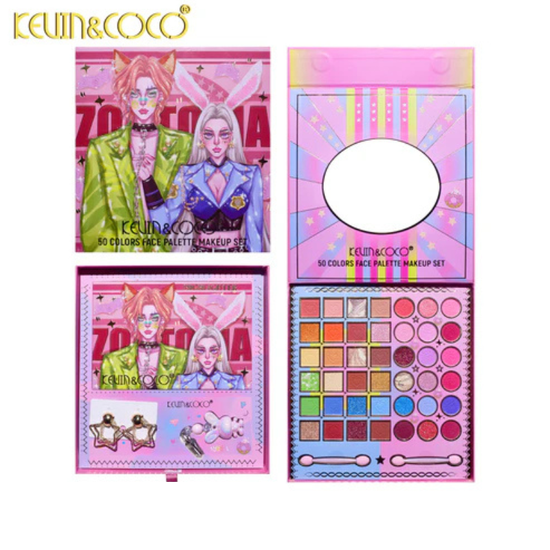 Paleta Zootopia 50 colores