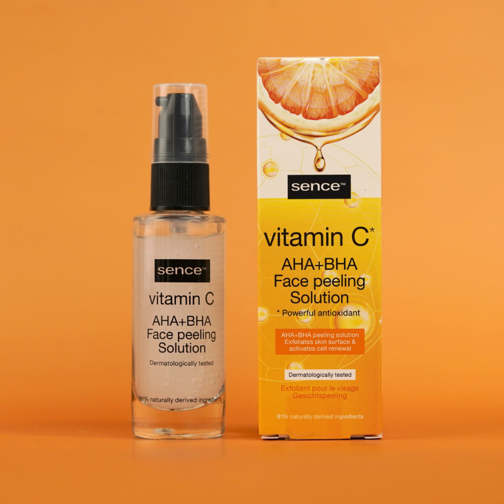 Exfoliante Facial Vitamina C – Piel Luminosa y Suave