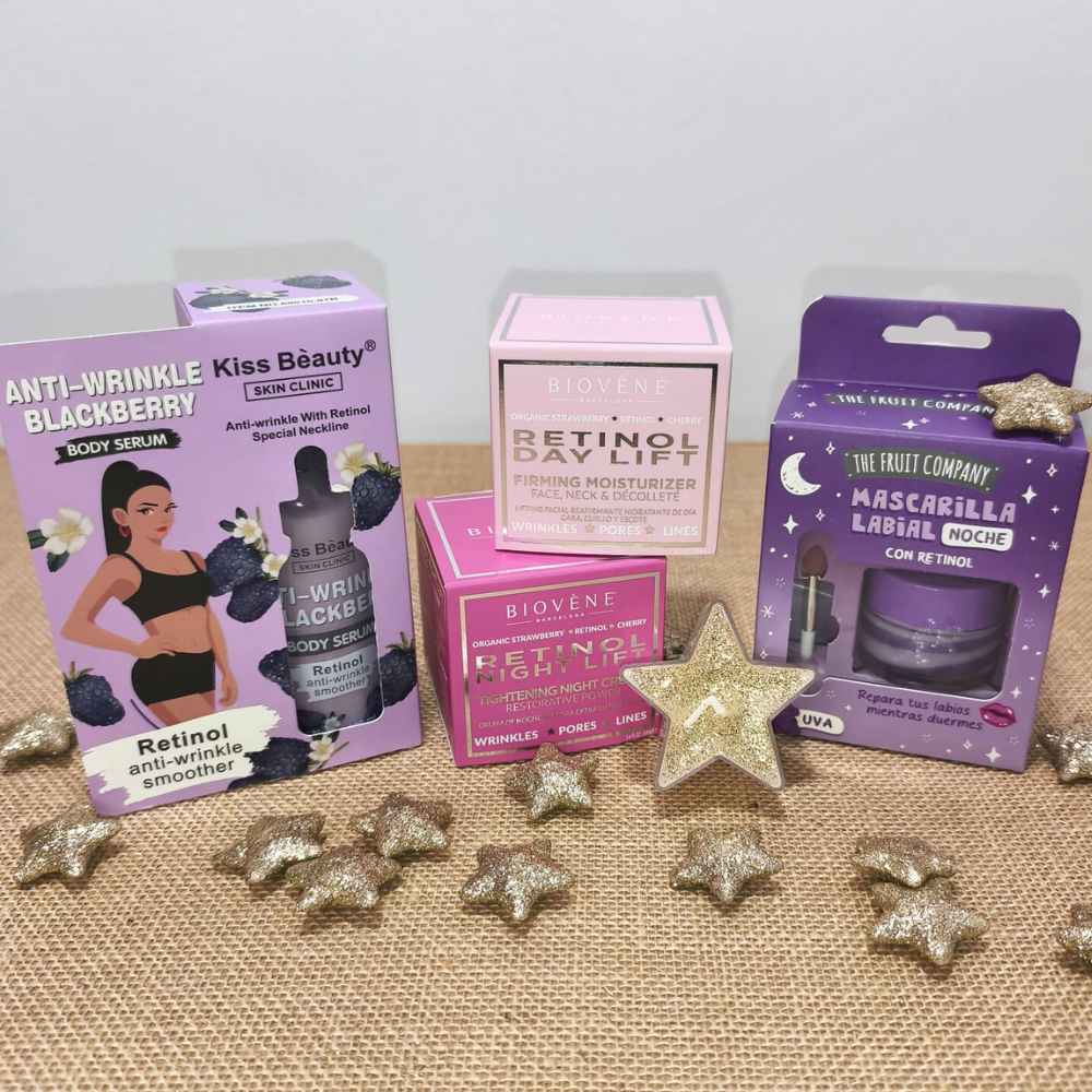 Pack Cuidado Facial y Corporal con Retinol