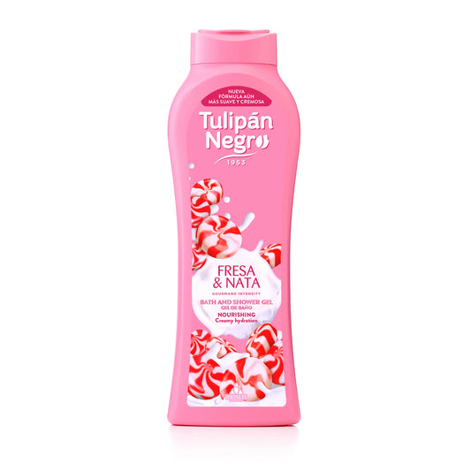 Gel de Baño Fresa y Nata