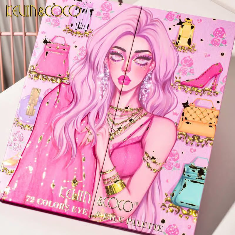 Paleta Fashion Nova Girl 72 colores