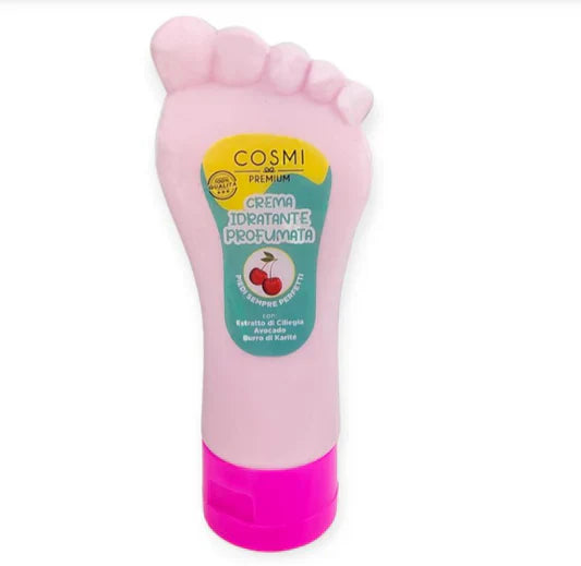 Crema Para Pies Hidratante Perfumada de Cereza