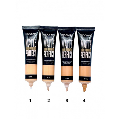Base Maquillaje Matte Perfect Liquid Foundation