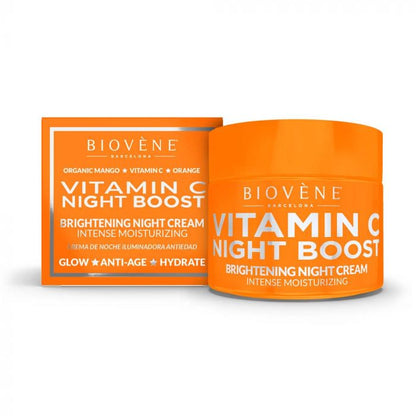 Vitamin C Crema de Noche Iluminadora Antiedad