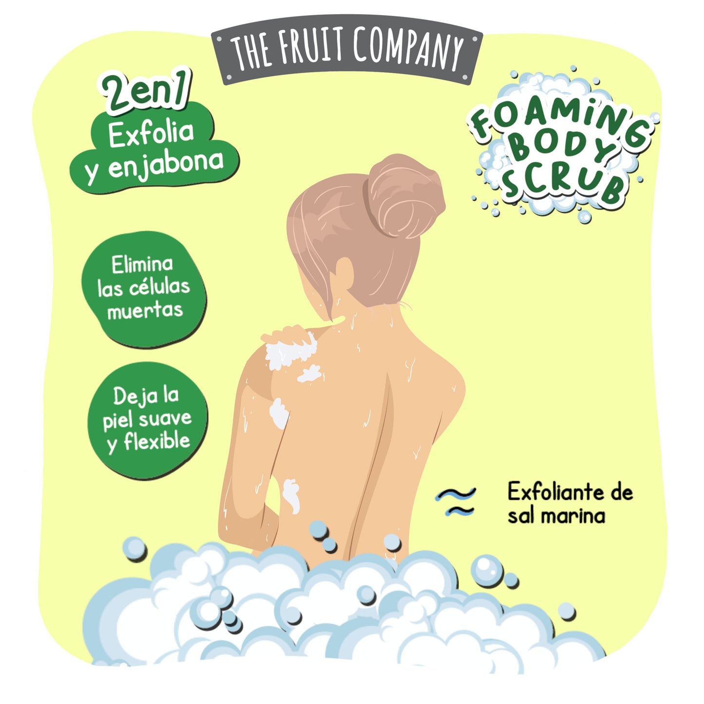 Exfoliante Corporal Melón 2en1