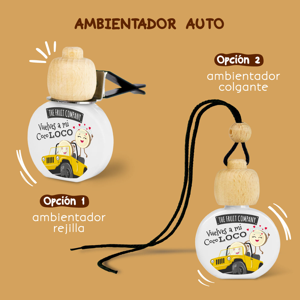 Ambientador Coche Coco