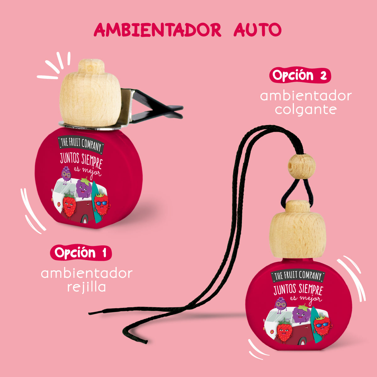 Ambientador Coche Frutos Rojos
