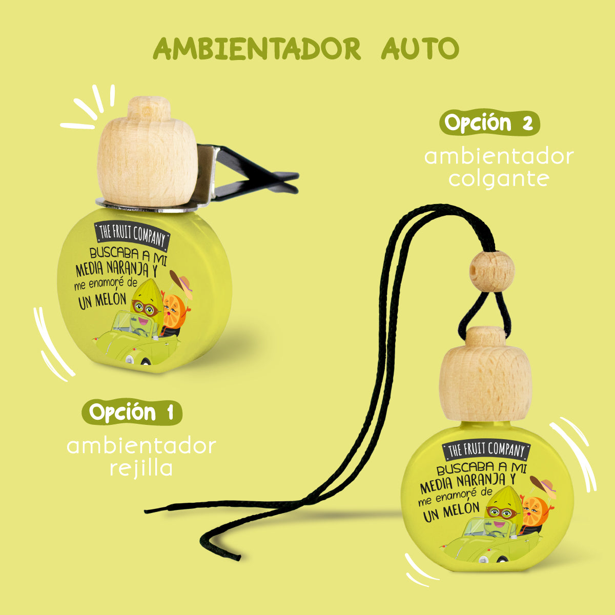 Ambientador Coche Melón