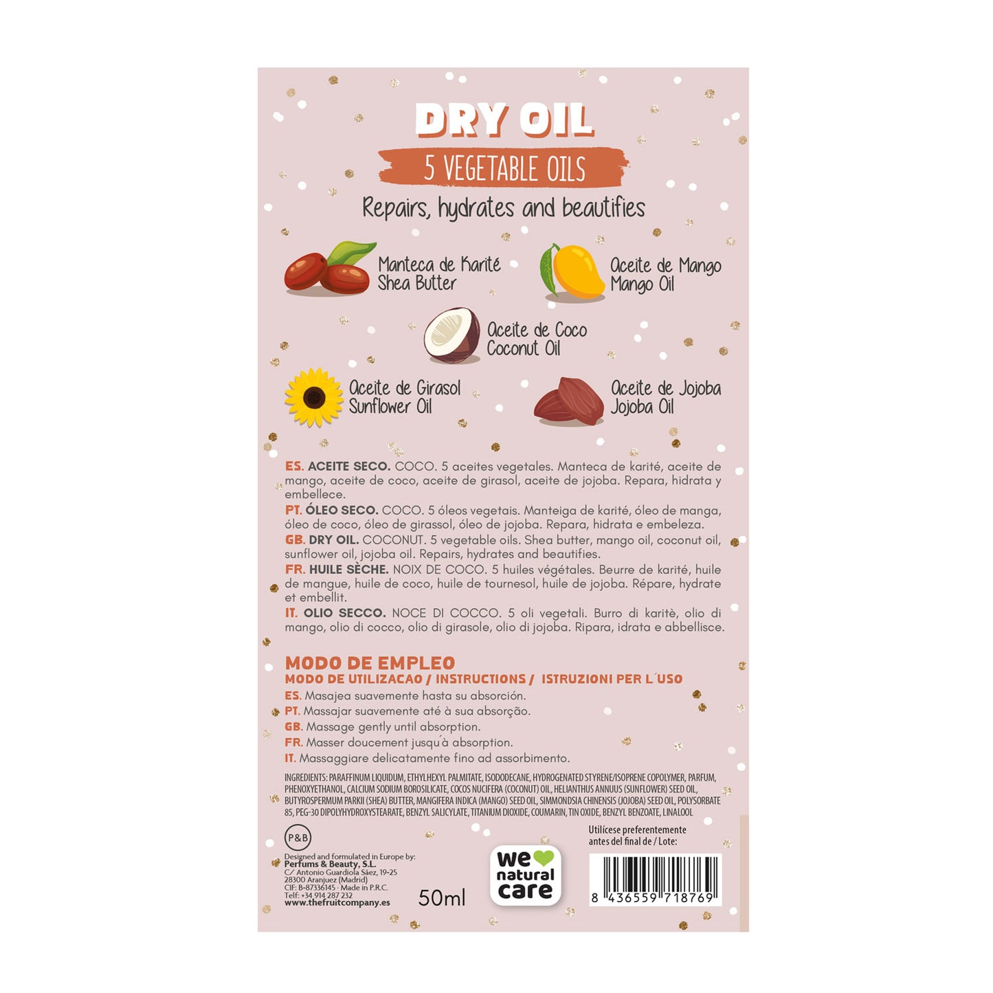 Dry Oil Glitter Coco