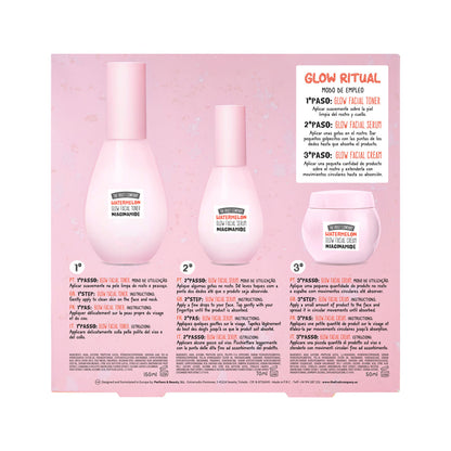 Set Facial Glow Ritual Sandía Tónico + Crema + Sérum